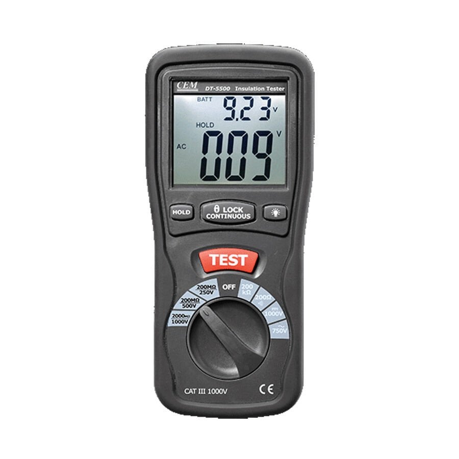 CEM DT 5500 İzolasyon Test Cihazı