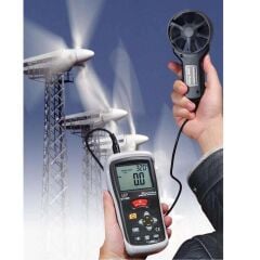 Cem DT-620 Anemometre ve Kızılötesi Termometre CFM-CMM