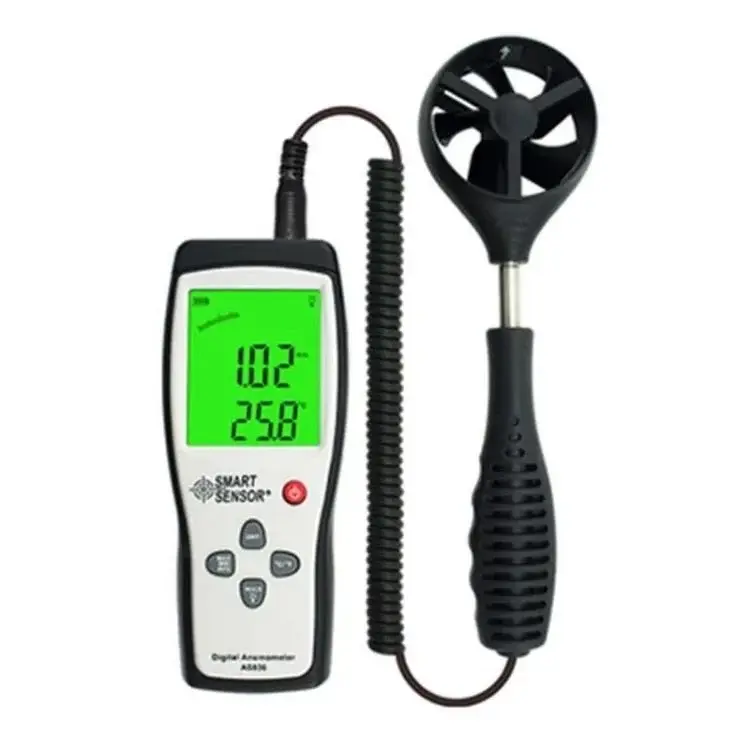 Smart Sensor AS836 Dijital Hava Akışı Ölçer Anemometre