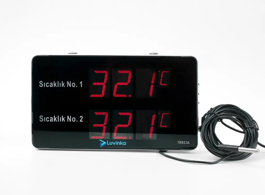 Luvinka TR933A Dijital İç ve Dış Sıcaklık Ölçer