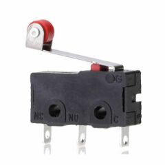 Makaralı Micro Switch Anahtar 5A Kw123