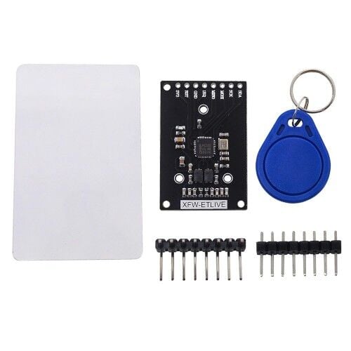 RC522 13.56Mhz RFID Okuyucu + Kart + Anahtarlık