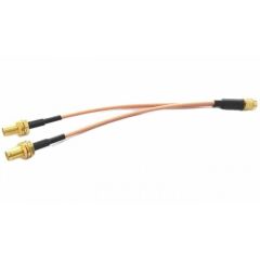 Y Tip RG316 15cm Sma Erkek 2x Sma Dişi