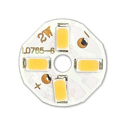 5730 6V 2W Beyaz 20mm 4 Ledli Modül
