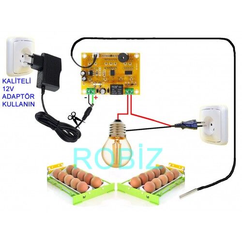 XH-W1411 Dijital Termostat / Zamanlayıcı Modül