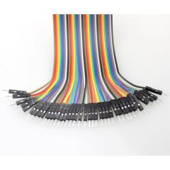 30cm 40 Pin Erkek Erkek Dupont Kablo