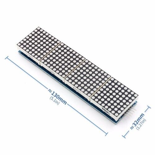 MAX7219 4lü Dot Matrix Modül