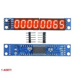 MAX7219 8 Hane Seri 7 Segment Ekran