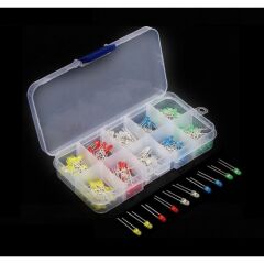 100 Adet 5mm Led Seti Kutulu