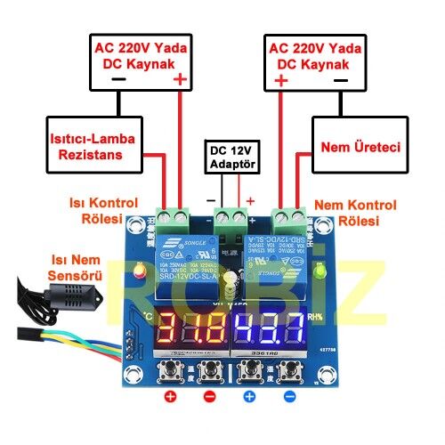 XH-M452 Dijital Termostat