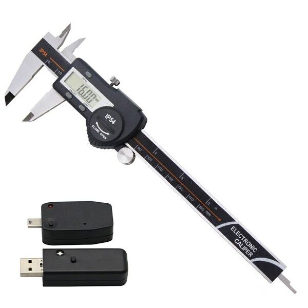 Loyka B5110-150 Bilgi Çıkışlı Dijital Kumpas 0-150mm (IP54 Korumalı)