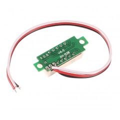 Voltmetre 0.28' 0-100V Kırmızı