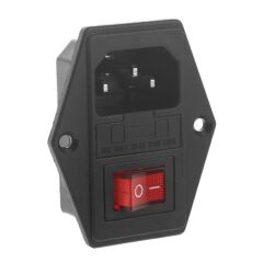 220V Power Soketi Erkek Anahtarlı