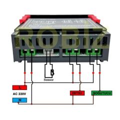 STC-1000 Sıcaklık Termostatı 220V