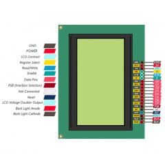 12864B V2.0 Yeşil Grafik Lcd Modül