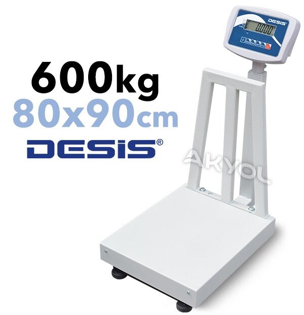 Desis B5 Elektronik Tartım Kantarı 600KG - 80x90CM