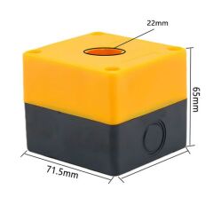 Plastik Kutu 65mm x 71.5mm x 78mm