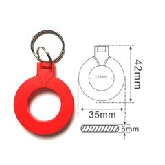 13.56Mhz RFID Halka Tip Tag Kırmızı