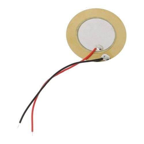 27mm Piezo Disk 5cm Kablolu