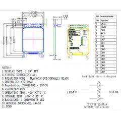 1.69 Lcd Modül