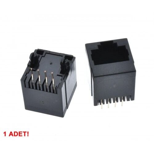 8P8C Plastik RJ45 Dikey