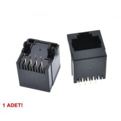 8P8C Plastik RJ45 Dikey
