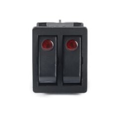 KCD3-2 6 Pin 16A 250V Ledli Çift Buton