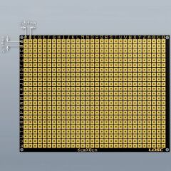6x8cm Esnek Çift Yüz Pertenaks Pcb