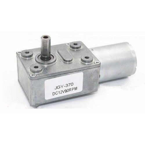 12V 90Rpm JGY370 Redüktörlü DC Motor