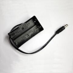 18650 Pil Yuvası 2'li Adaptör Soketli