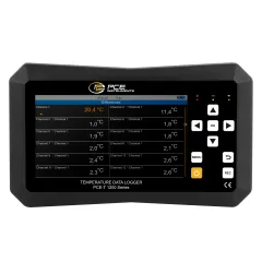 PCE 12 Kanallı Sıcaklık Göstergesi PCE-T 1220