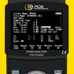PCE Güç Ölçer PCE-PA 8000