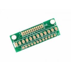 12 Pin 1.27mm - 2mm to 2.54mm Çevirici PCB