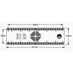 0.5MM TQFP-3 PCB