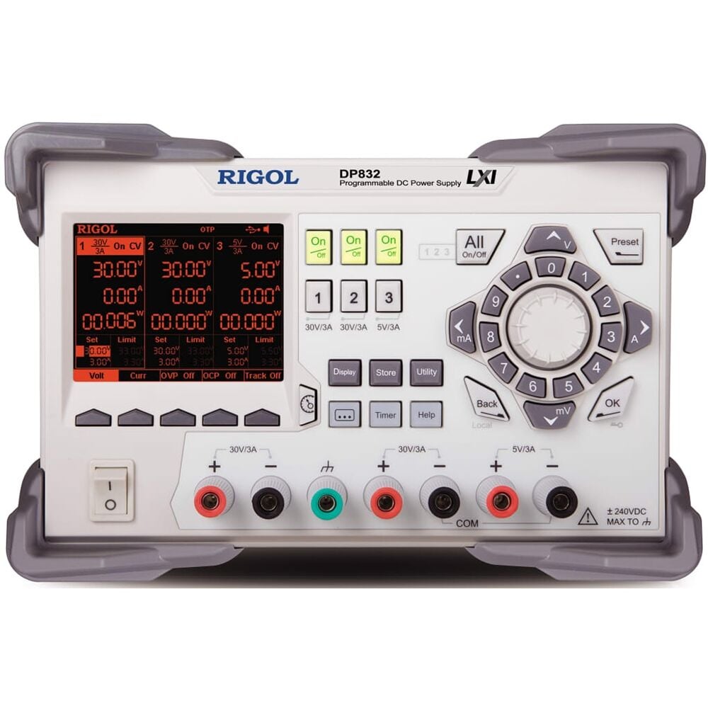 Rigol DP832 195W 3 Çıkışlı Güç Kaynağı