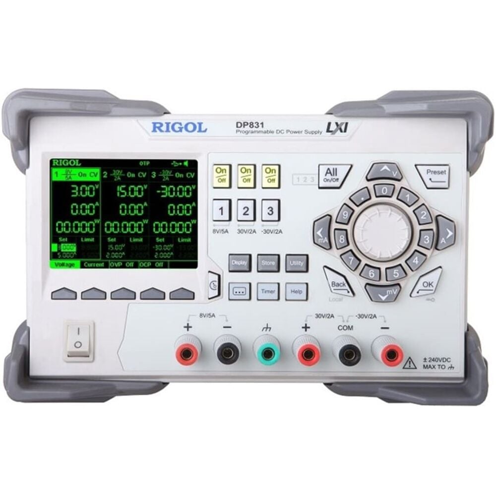 Rigol DP831 160W 3 Çıkışlı 30V Güç Kaynağı