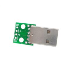 Usb Male To Dip Çevirici Pcb