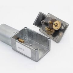 12V 5Rpm JGY370 Redüktörlü DC Motor