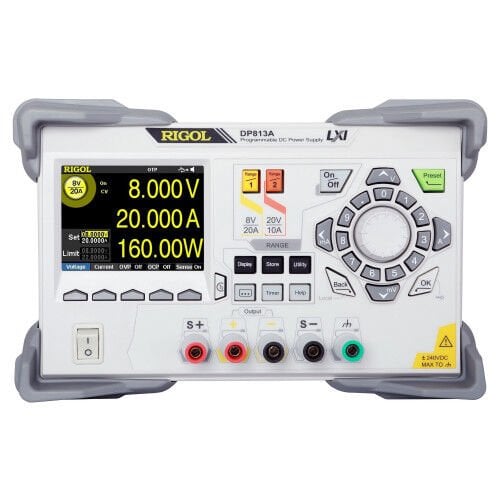 Rigol DP813A 200W Tek Çıkışlı Programlanabilir DC Güç Kaynağı